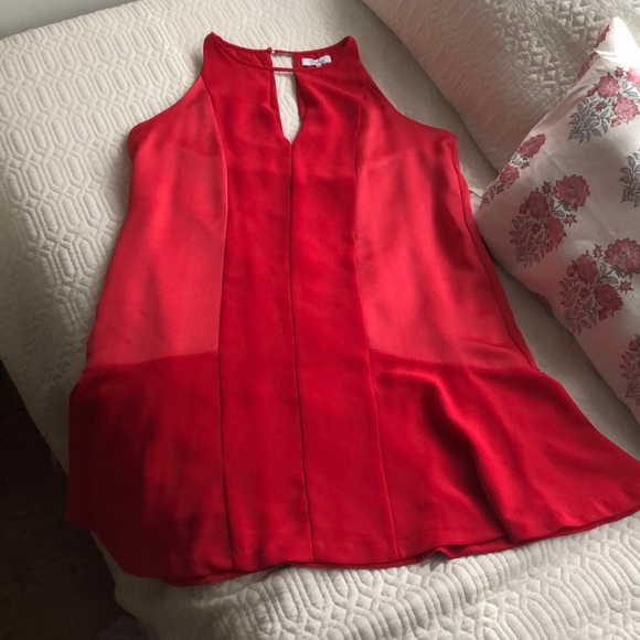 Red Parker Ronan Dress - Picture 2 of 4